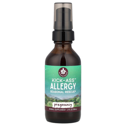 WishGarden Herbs, Kick-Ass™ Allergy, Pregnancy, 2 fl oz (59 ml)