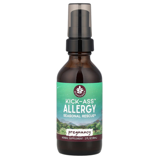 WishGarden Herbs, Kick-Ass™ Allergy, Pregnancy, 2 fl oz (59 ml)