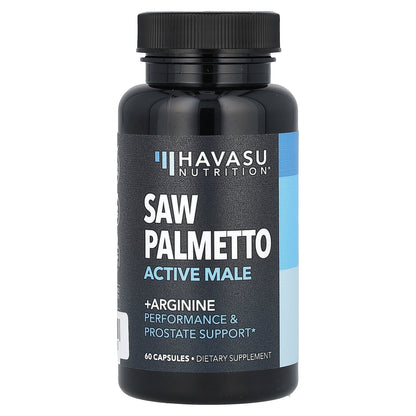 Havasu Nutrition, Saw Palmetto, Active Male, 60 Capsules