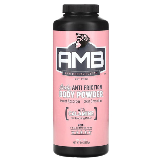 Anti Monkey Butt, Lady Anti Friction Body Powder, 8 oz (227 g)