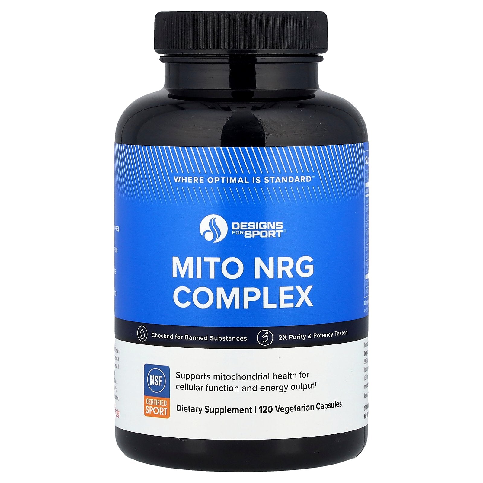Designs For Health, Mito NRG Complex, 120 Vegetarian Capsules
