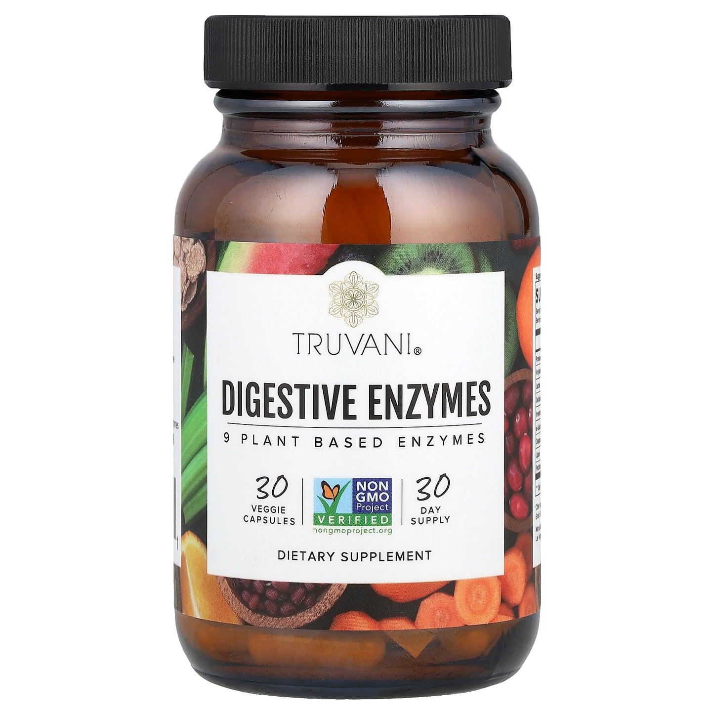 Truvani, Digestive Enzymes, 30 Veggie Capsules