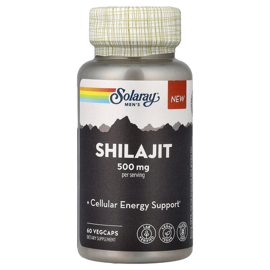 Solaray, Men's Shilajit, 60 VegCaps (250 mg per Capsule)