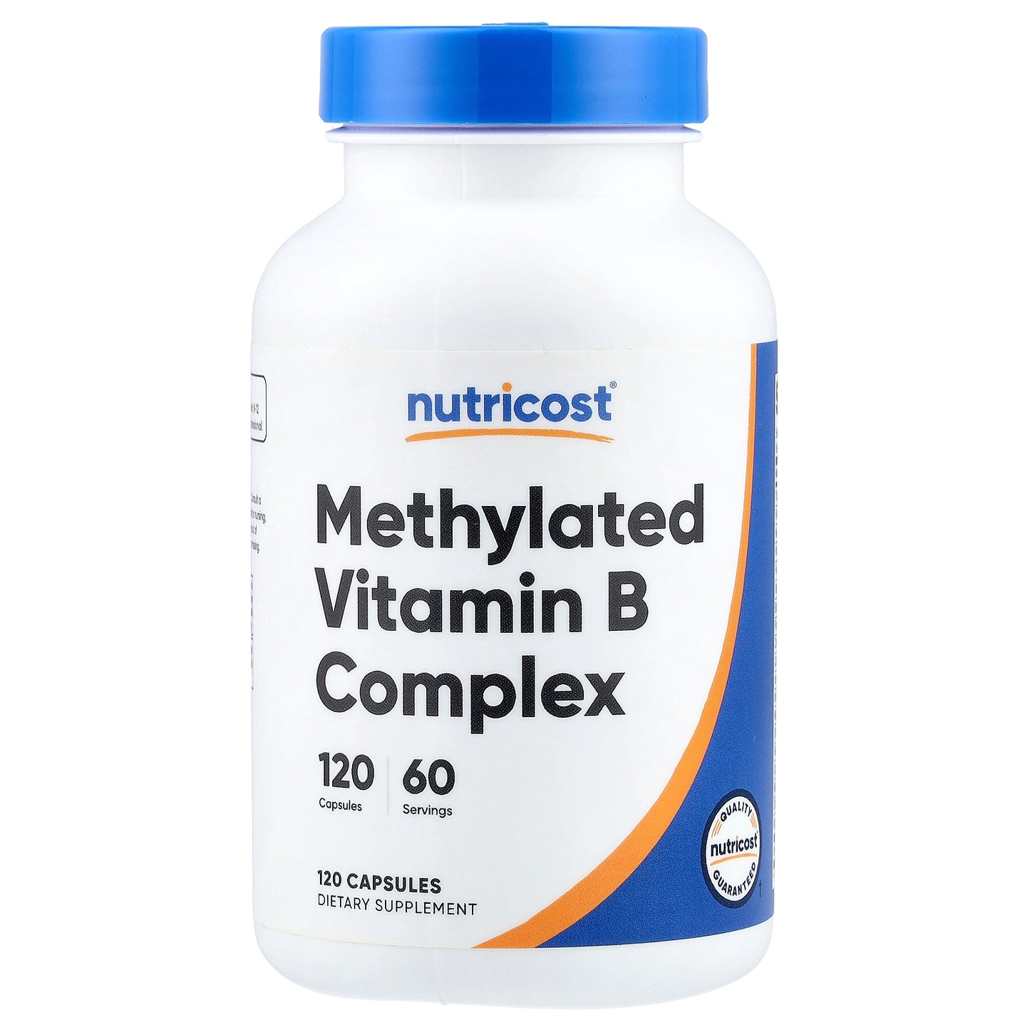 Nutricost, Methylated Vitamin B Complex, 120 Capsules