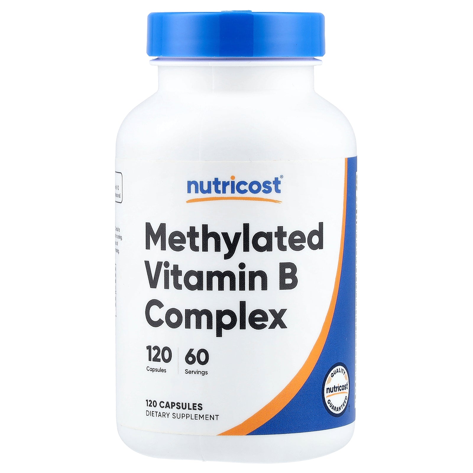 Nutricost, Methylated Vitamin B Complex, 120 Capsules