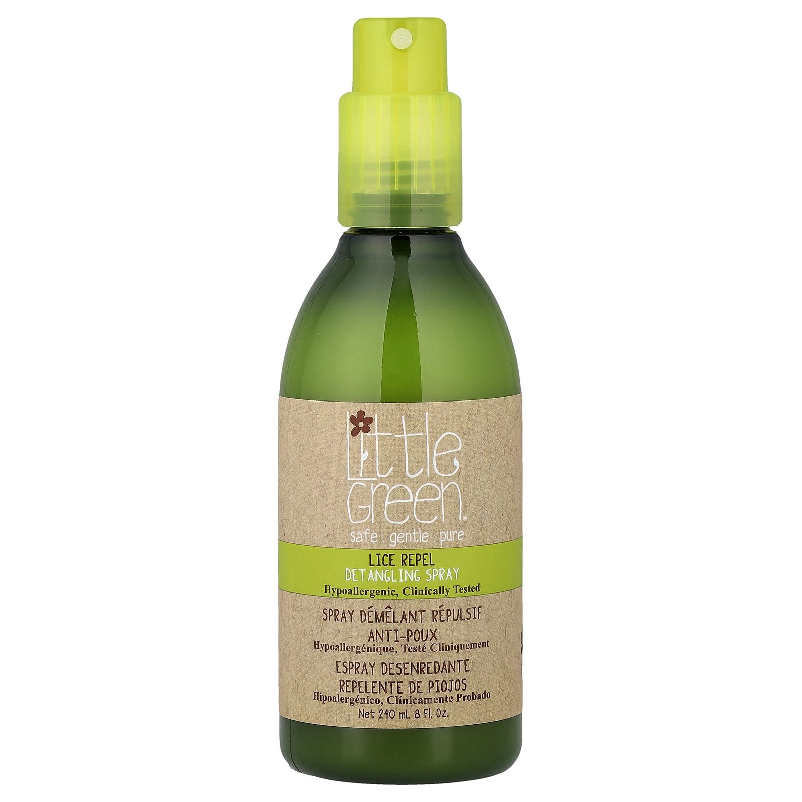 Little Green , Lice Repel Detangling Spray, 8 fl oz (240 ml)