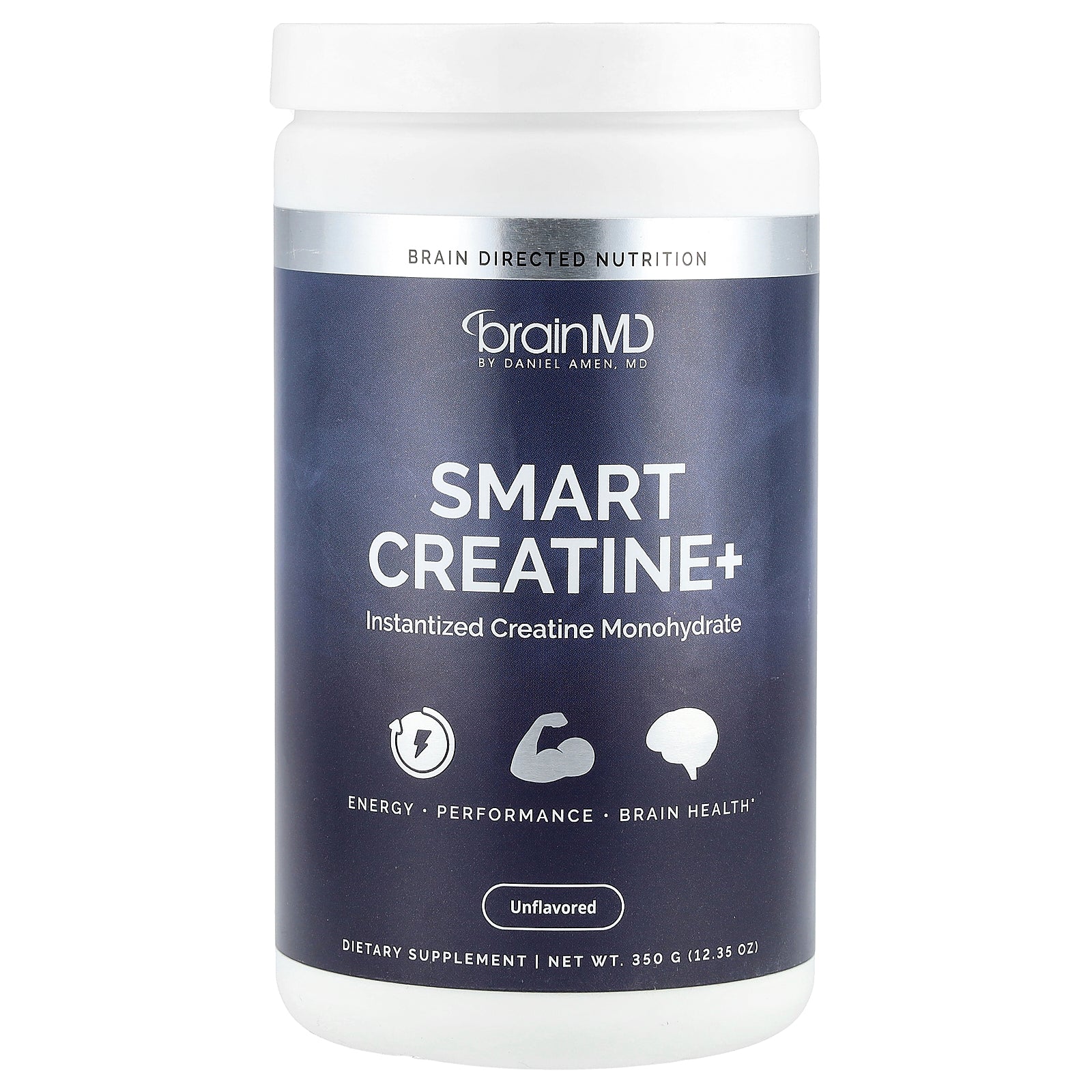 BrainMD, Smart Creatine+, Unflavored, 12.35 oz (350 g)