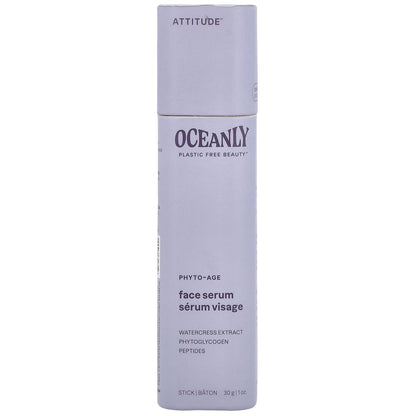 ATTITUDE, Oceanly™, Phyto-Age Face Serum, 1 oz (30 g)