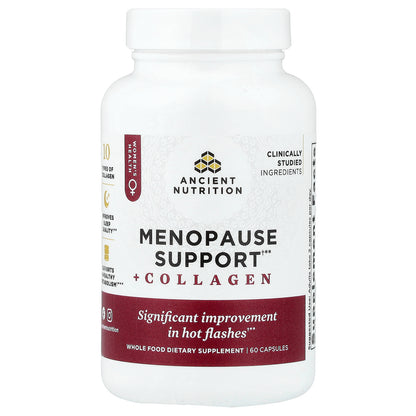 Ancient Nutrition, Menopause Support + Collagen, 60 Capsules