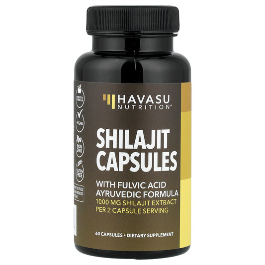 Havasu Nutrition, Shilajit, 60 Capsules