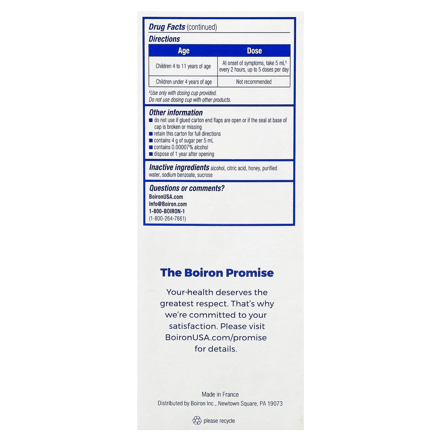 Boiron, Chestal®, Kids Honey Cough Syrup, 6.7 fl oz (200 ml)