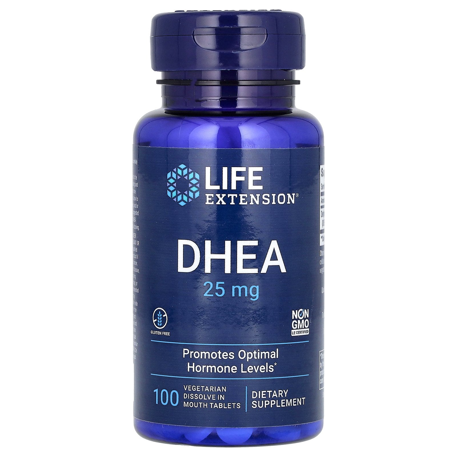 Life Extension, DHEA, 25 mg, 100 Vegetarian Tablets