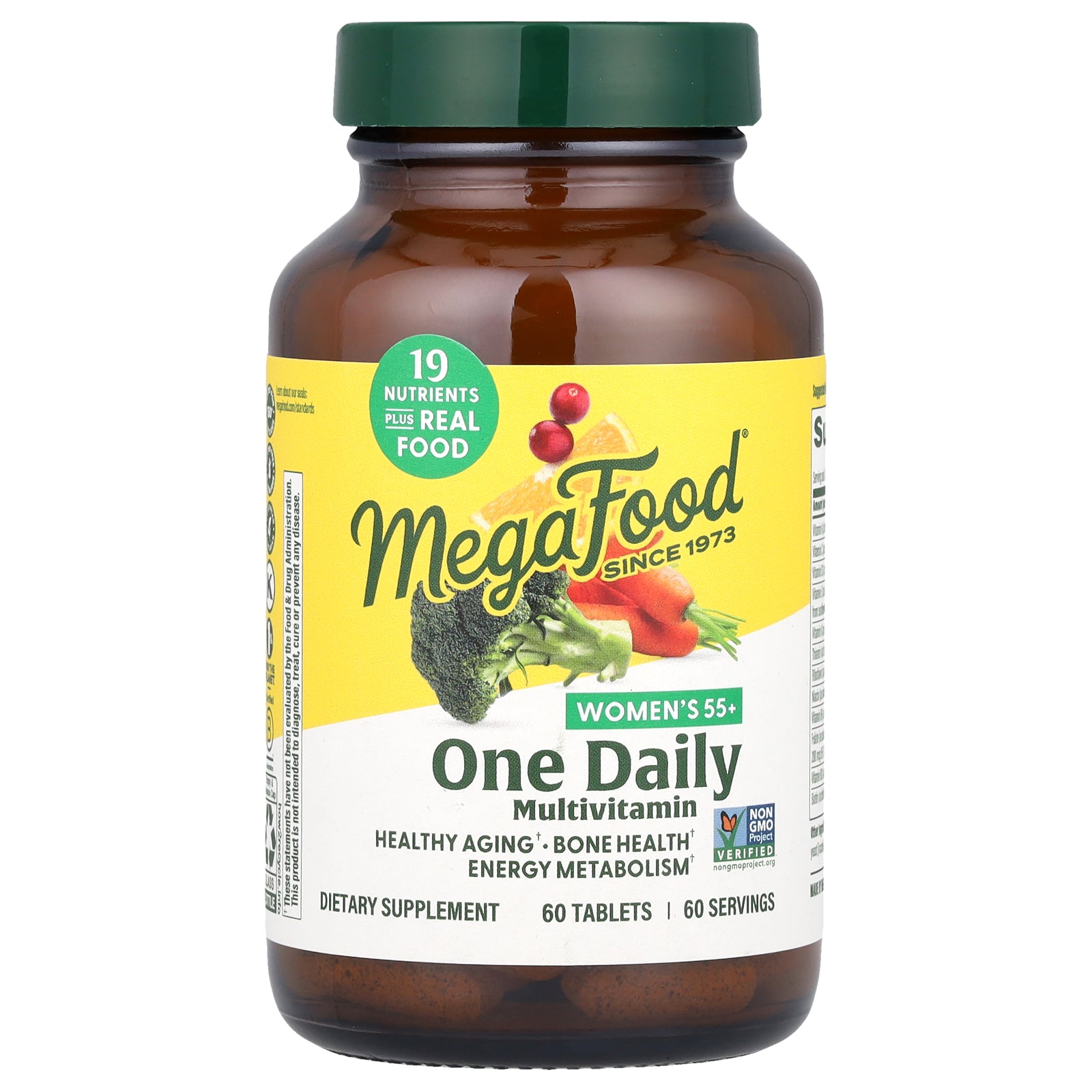 MegaFood, Women's 55+, One Daily Multivitamin, 60 Tablets