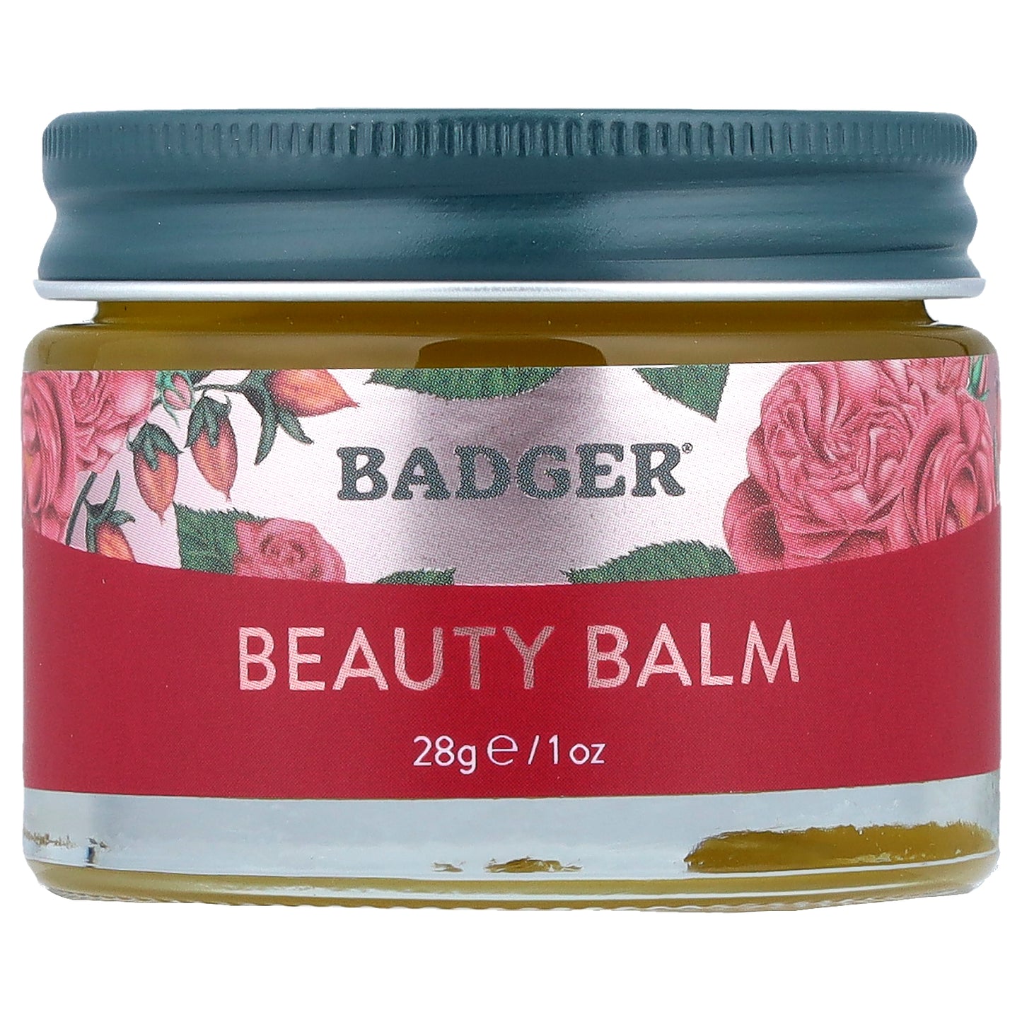 Badger, Ultra-Rich Beauty Balm + Rosehip, Rose , 1 oz (28 g)