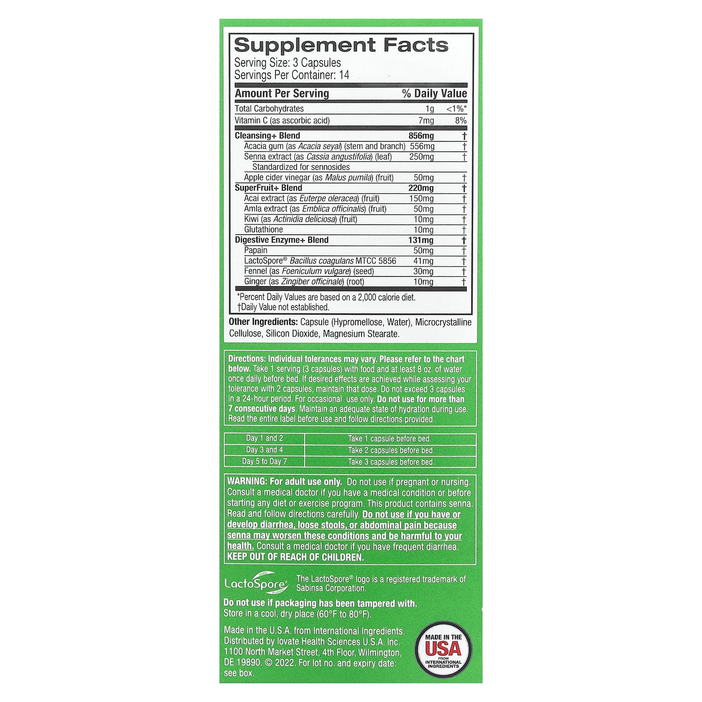 Purely Inspired, 7-Day Cleanse, 42 Capsules