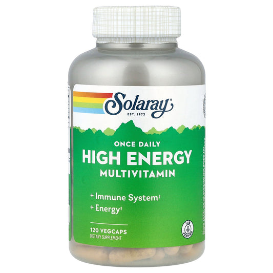 Solaray, Once Daily High Energy Multivitamin, 120 VegCaps