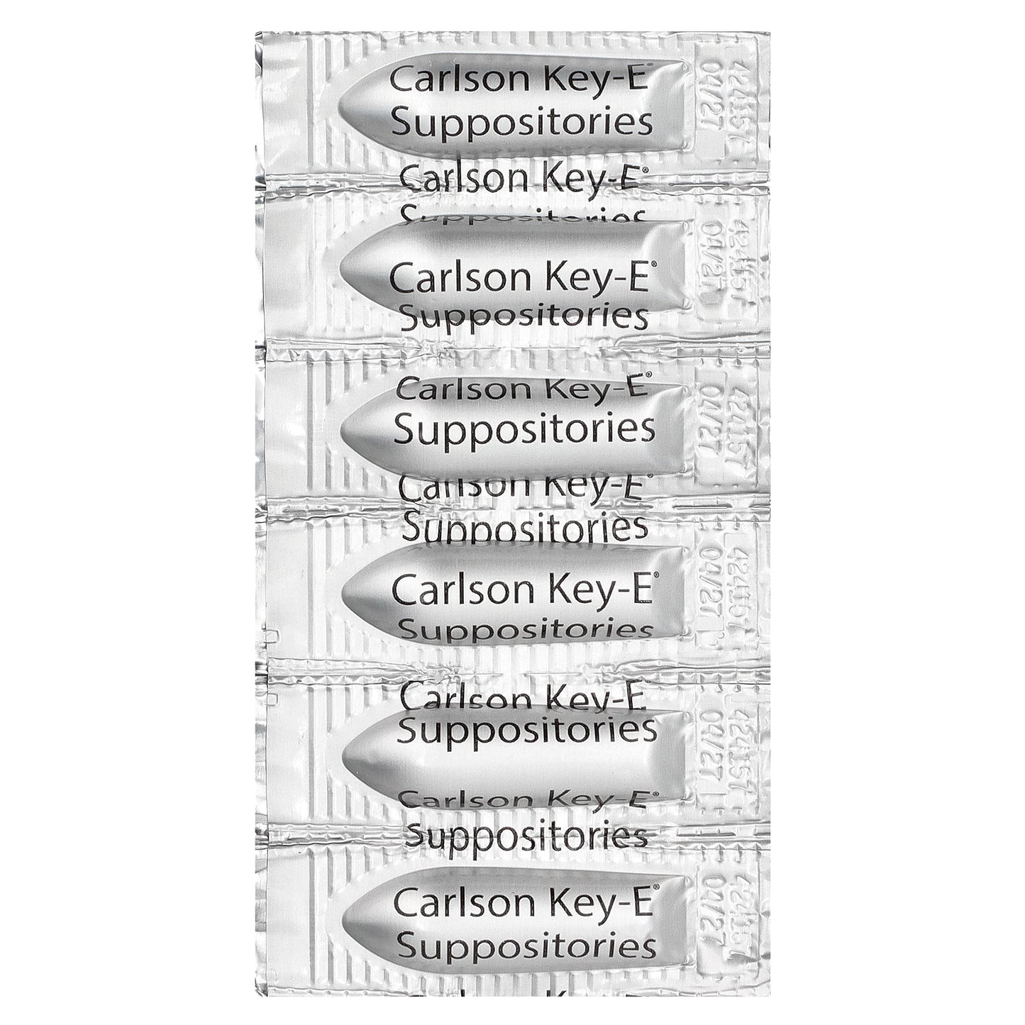 Carlson, Key-E® Suppositories, 24 Inserts