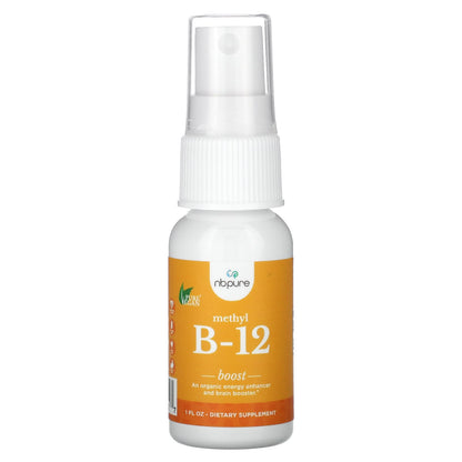 NB Pure, Methyl B-12 Spray, 500 mcg, 1 fl oz
