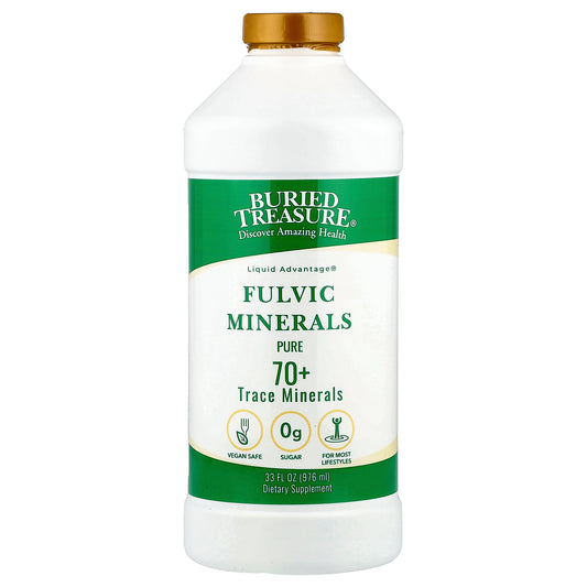 Buried Treasure, Liquid Advantage®, Fulvic Minerals, 33 fl oz (976 ml)