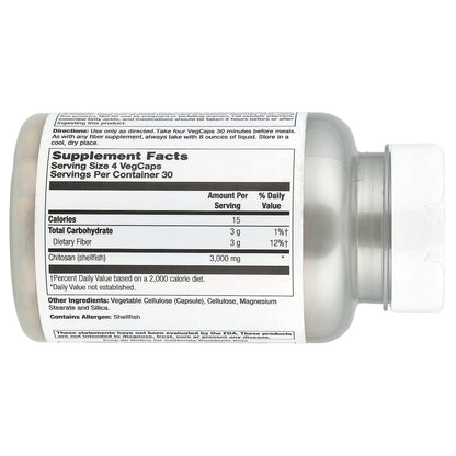 Natural Balance, Super Chitosan 3000, 120 VegCaps (750 mg per Capsule)