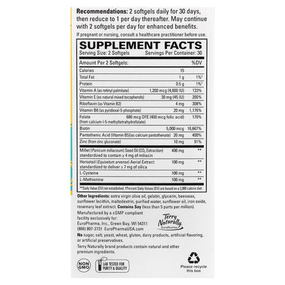 Terry Naturally, Hair Renew Formula®, 60 Softgels