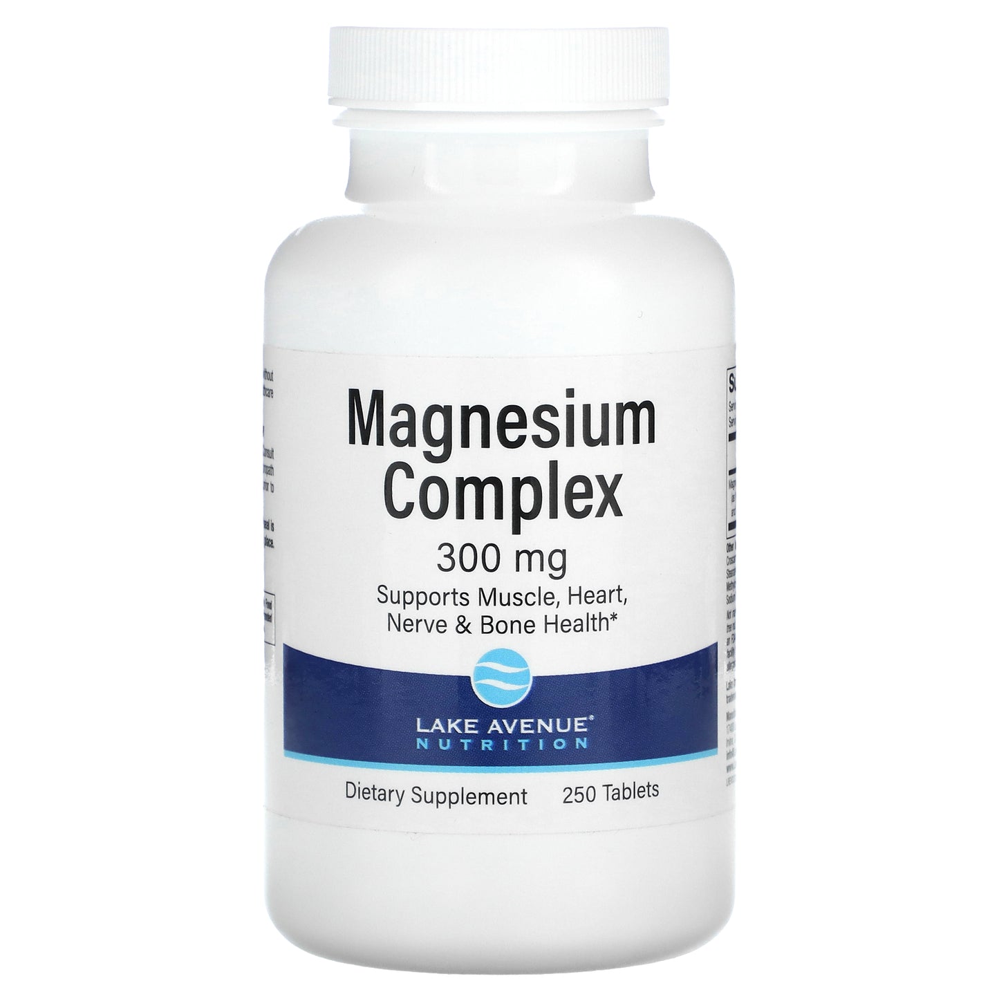 Lake Avenue Nutrition, Magnesium Complex, 300 mg, 250 Tablets