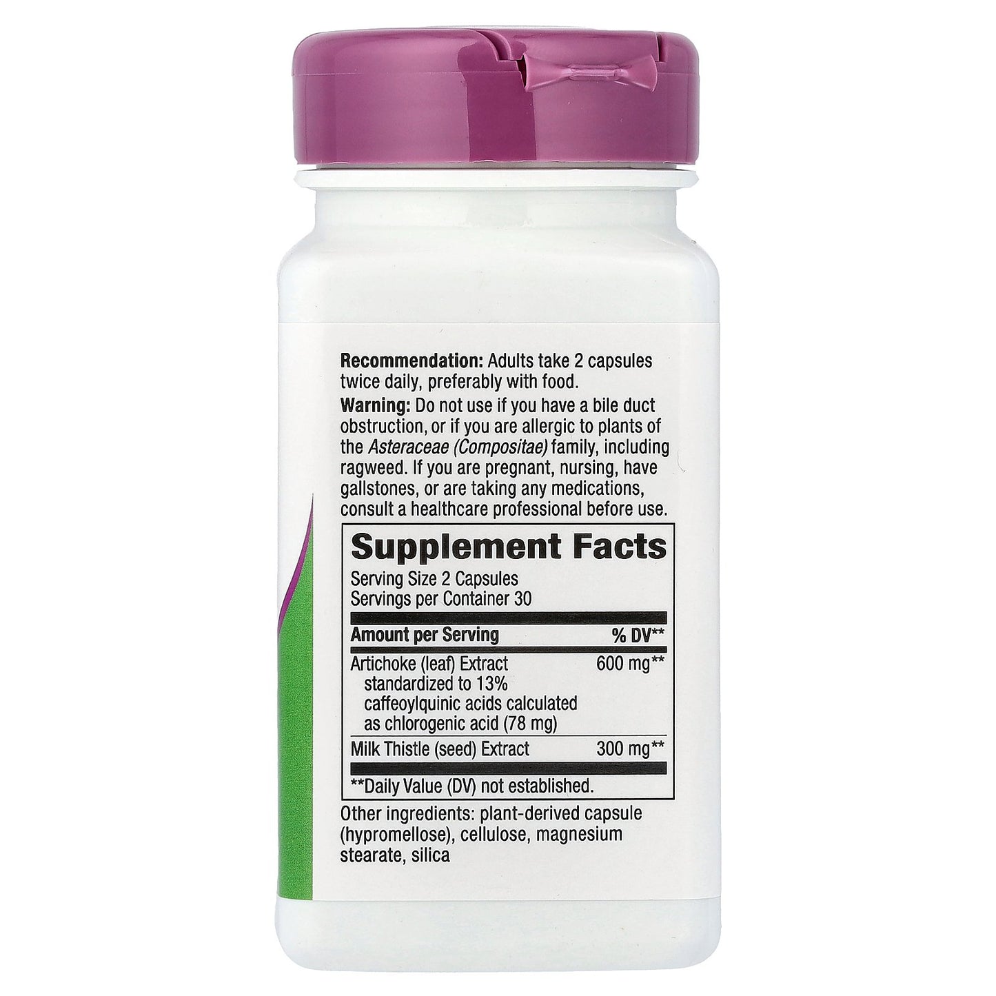 Nature's Way, Artichoke, Standardized Extract, 60 Vegan Capsules