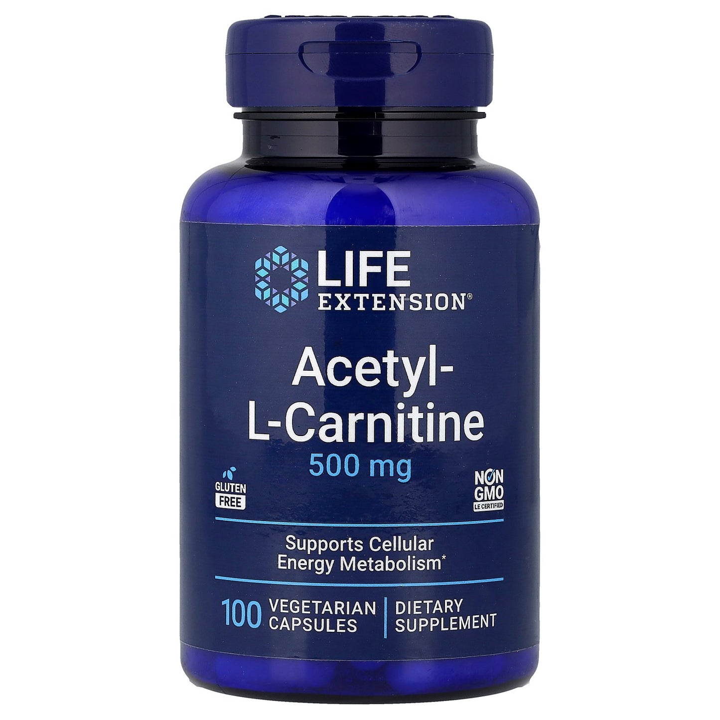 Life Extension, Acetyl-L-Carnitine, 100 Vegetarian Capsules