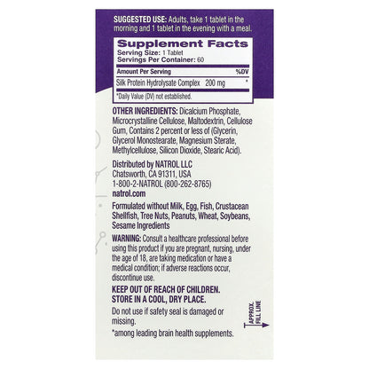 Natrol, Cognium® Memory, 200 mg, 60 Tablets