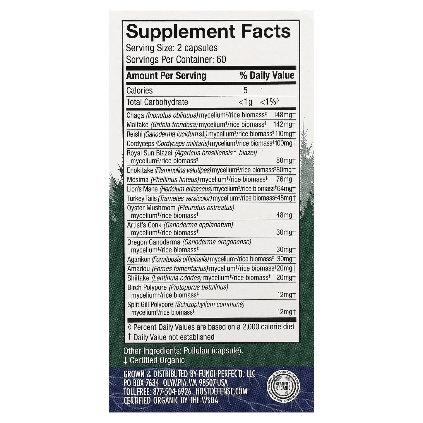 Host Defense, Mushrooms™, MyCommunity®, 120  Capsules