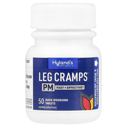 Hyland's Naturals, Leg Cramps PM, 50 Quick-Dissolving Tablets