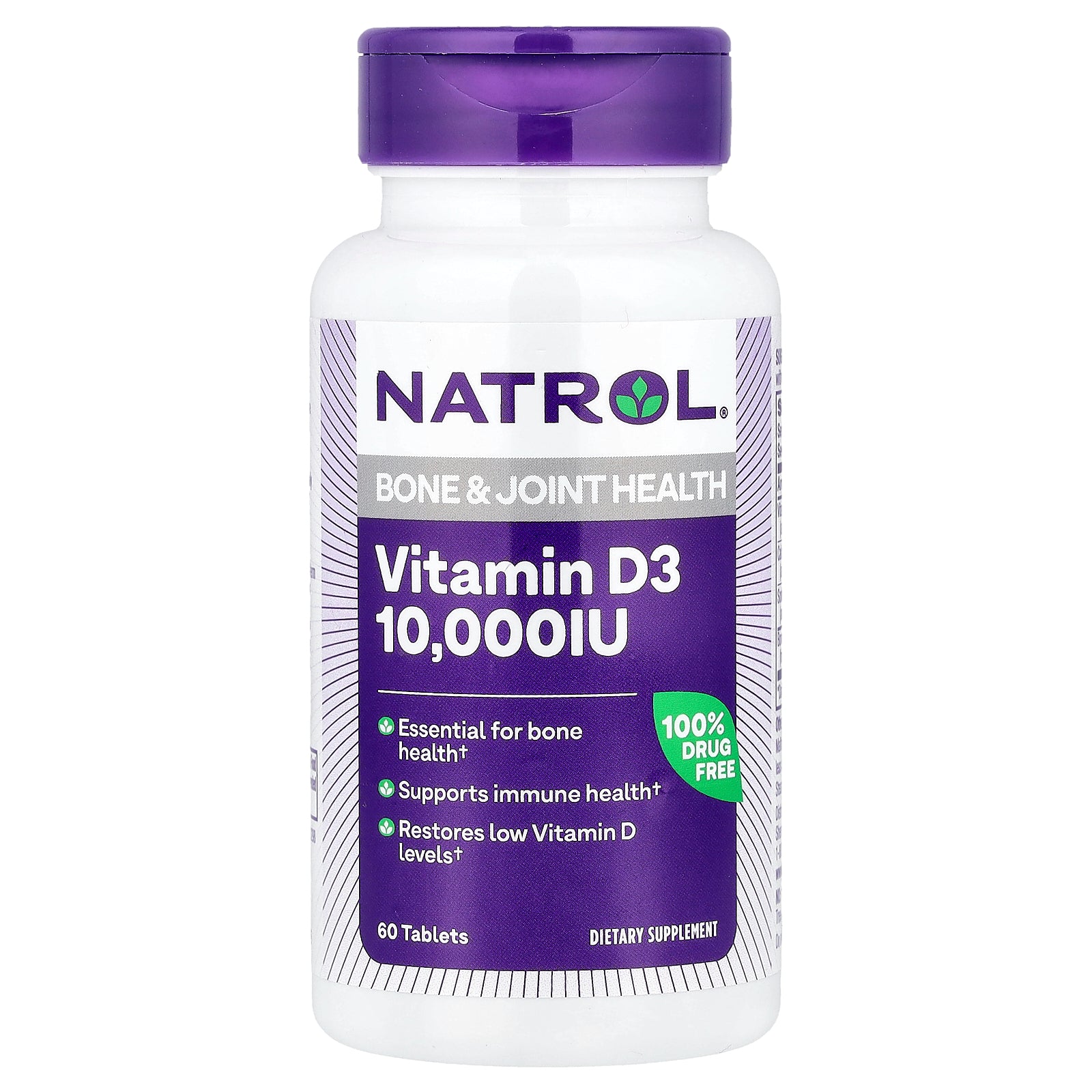 Natrol, Vitamin D3, 60 Tablets
