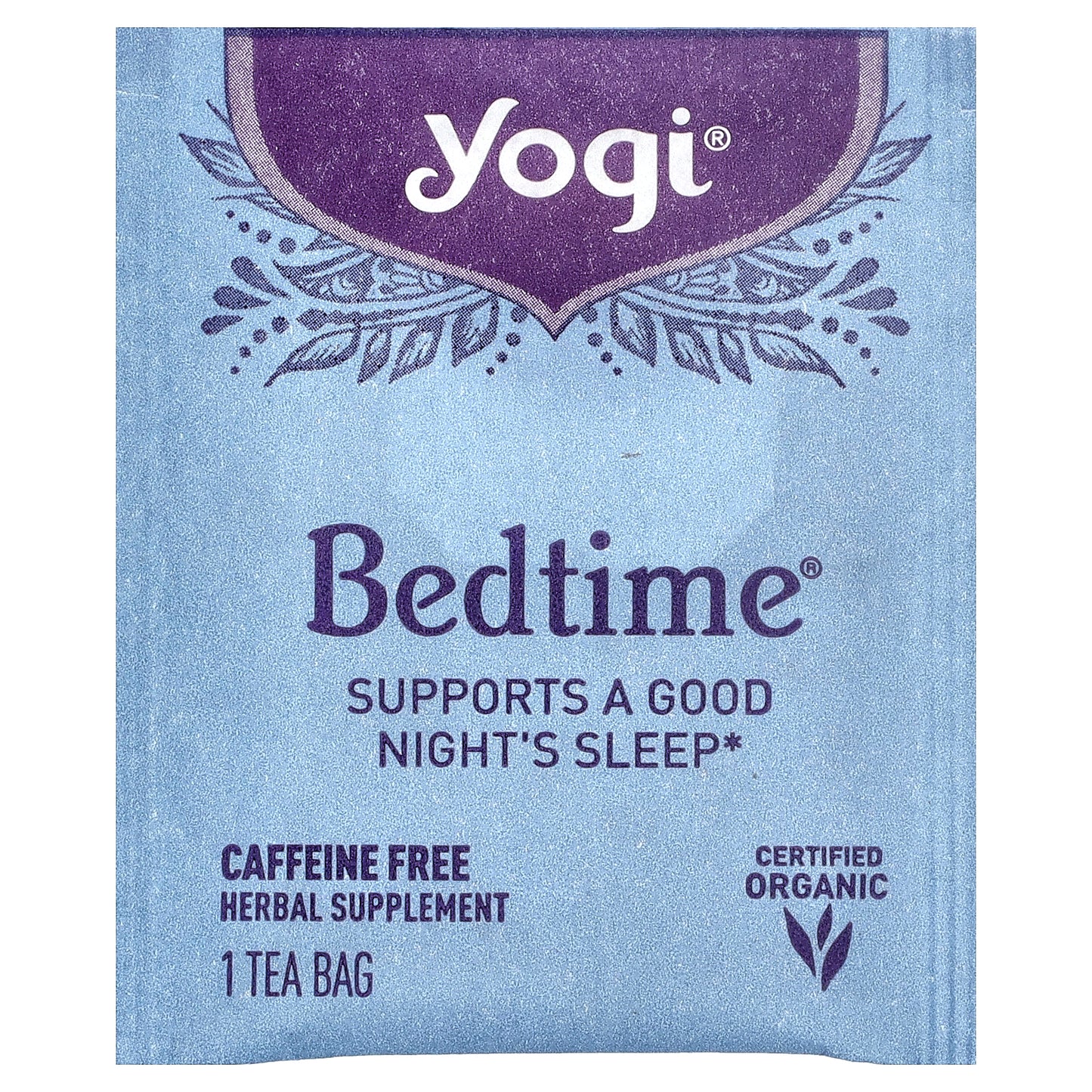 Yogi Tea, Bedtime®, Caffeine Free, 16 Tea Bags, 0.85 oz (24 g)