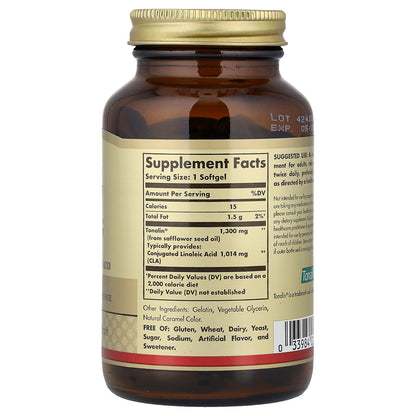 Solgar, Tonalin® CLA, 1,300 mg, 60 Softgels