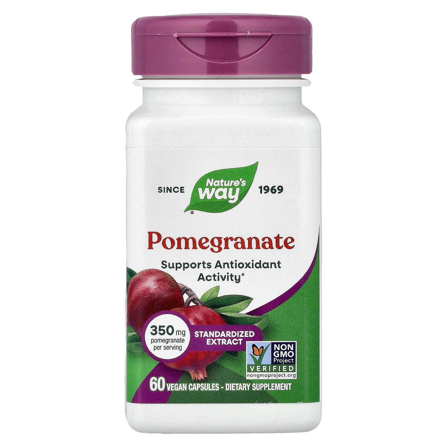 Nature's Way, Pomegranate, 60 Vegan Capsules