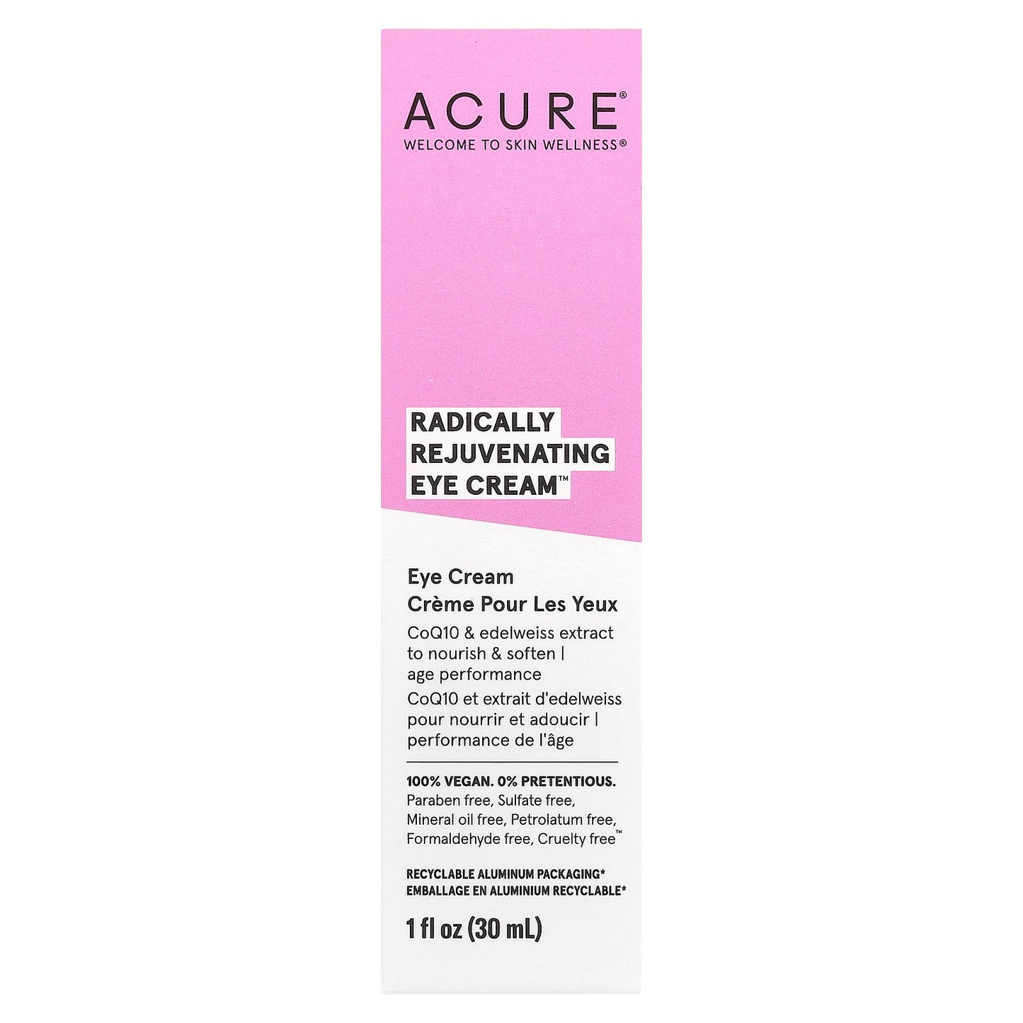 ACURE, Radically Rejuvenating Eye Cream, 1 fl oz (30 ml)