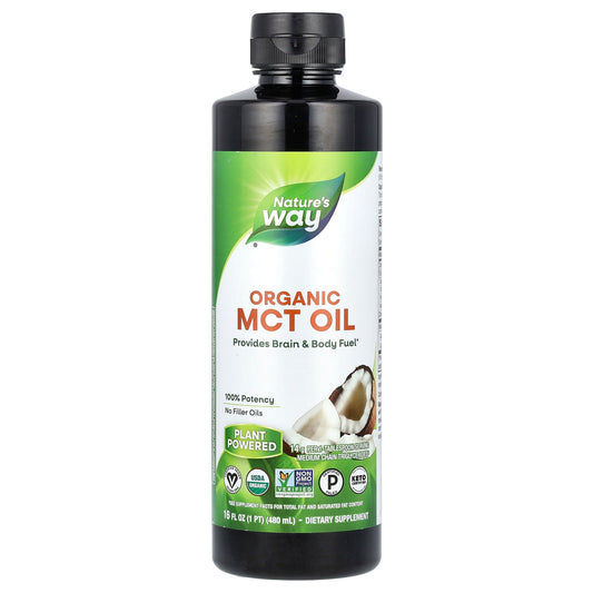 Nature's Way, Organic MCT Oil, 16 fl oz (480 ml)