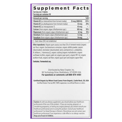 New Chapter, Plant Calcium, Bone Strength Take Care™, 270 Vegetarian Slim Tablets