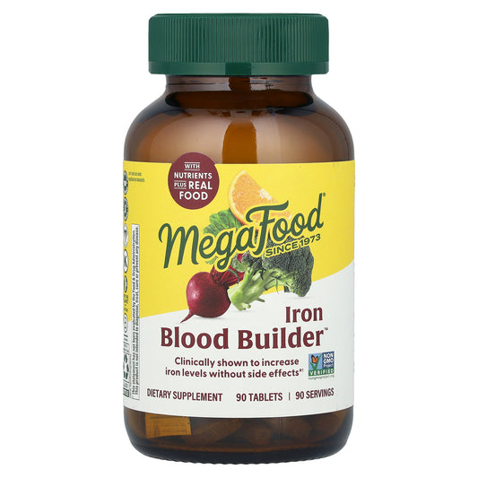 MegaFood, Iron Blood Builder™, 90 Tablets