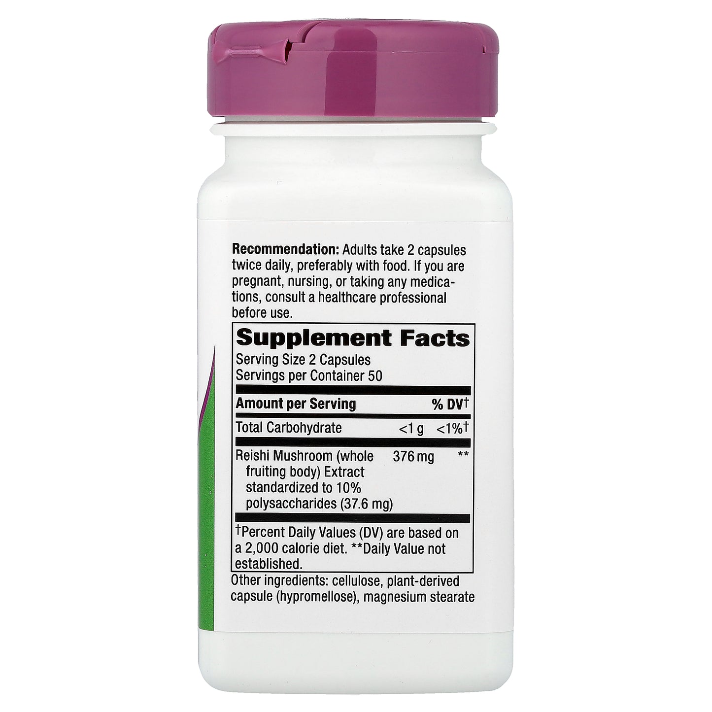 Nature's Way, Reishi Mushroom, 100 Vegan Capsules (188 mg per Capsule)