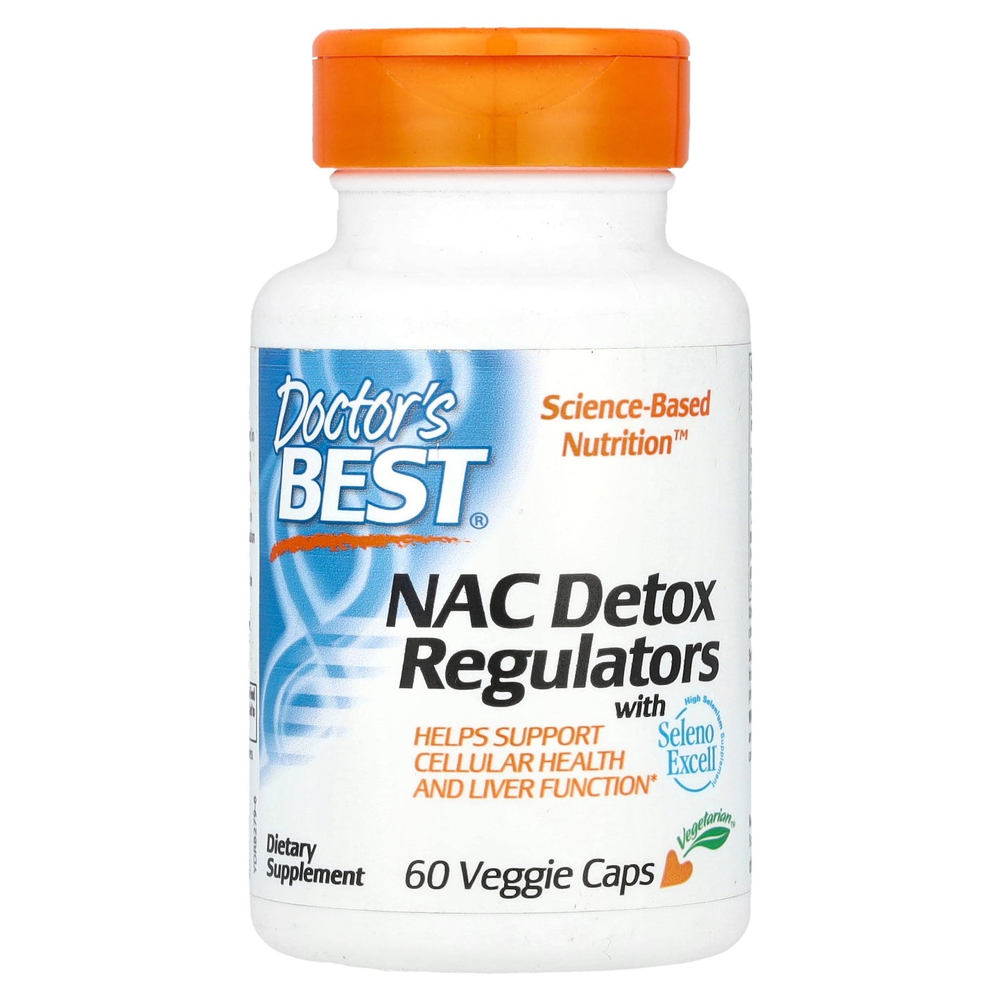 Doctor's Best, NAC Detox Regulators with Seleno Excell®, 60 Veggie Caps