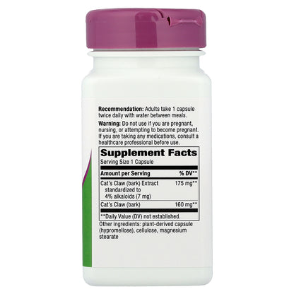 Nature's Way, Cat's Claw, 175 mg, 60 Vegan Capsules