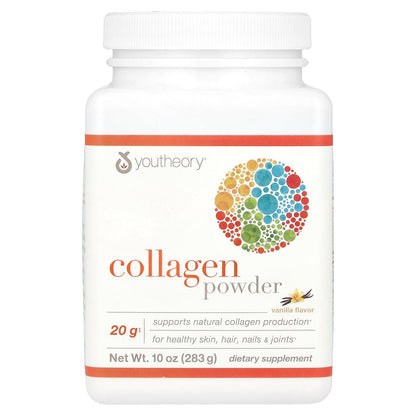 Youtheory, Collagen Powder, Vanilla, 10 oz (283 g)