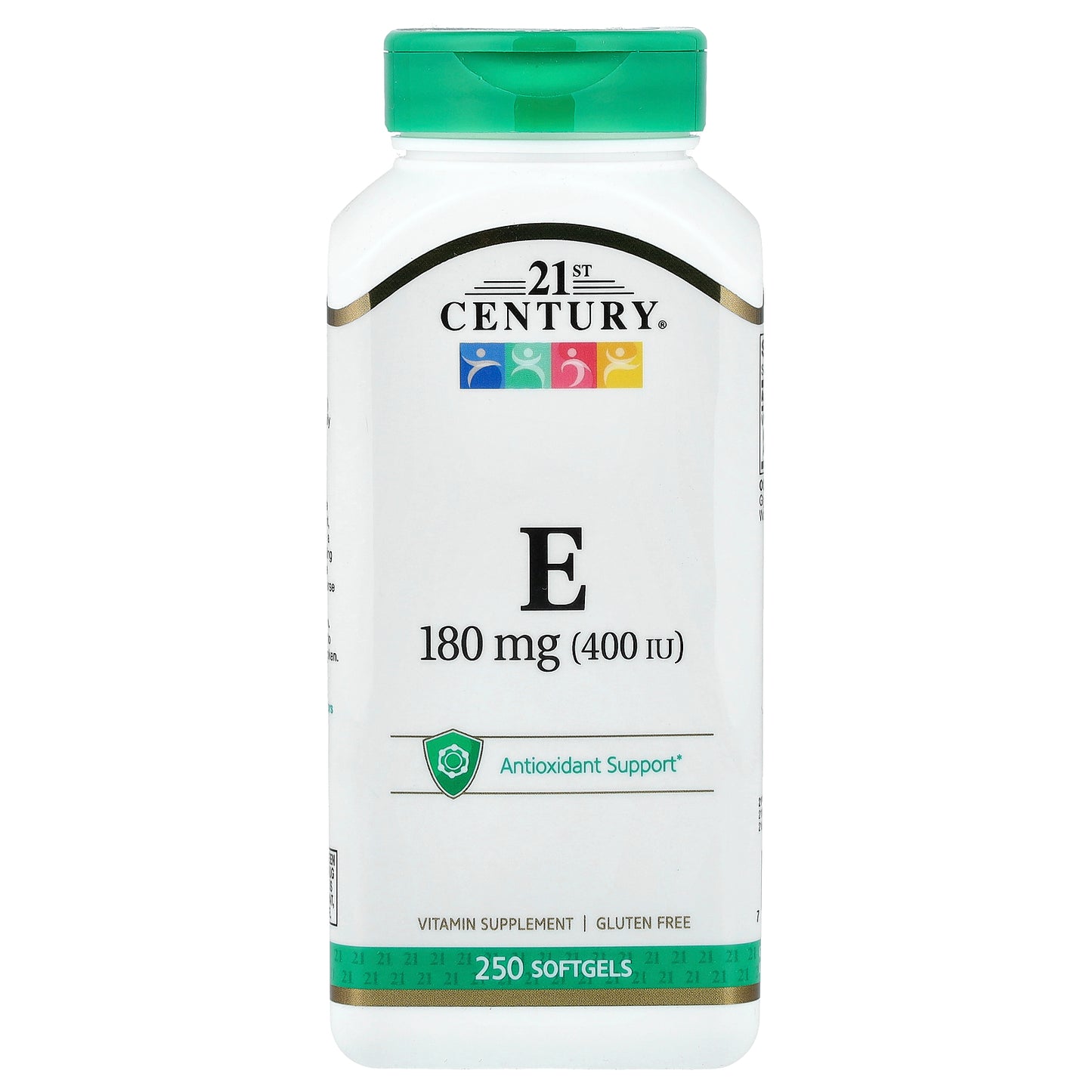 21st Century, Vitamin E, 180 mg (400 IU), 250 Softgels