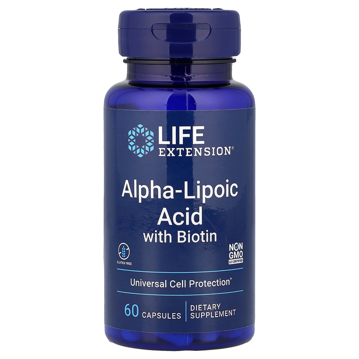 Life Extension, Alpha-Lipoic Acid with Biotin, 60 Capsules