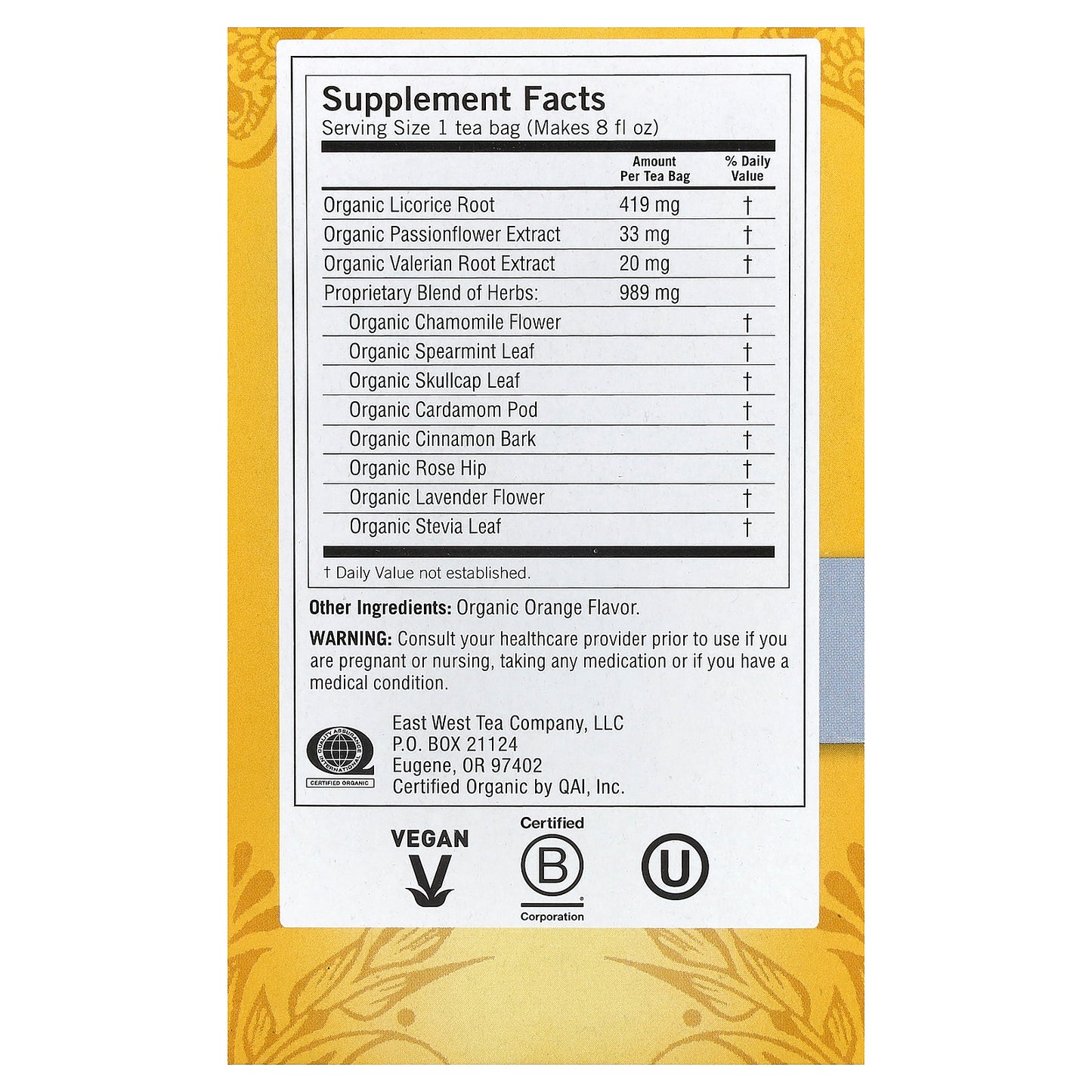 Yogi Tea, Bedtime®, Caffeine Free, 16 Tea Bags, 0.85 oz (24 g)