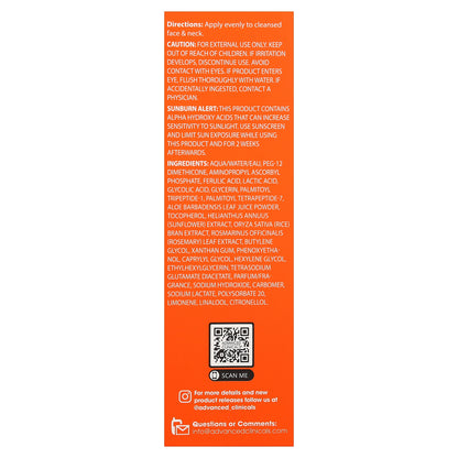 Advanced Clinicals, Vitamin C Brightening Serum, 1.75 fl oz (52 ml)