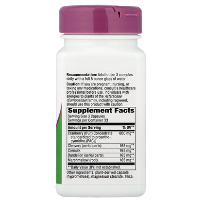 Nature's Way, Urinary with Cranberry, 100 Vegan Capsules