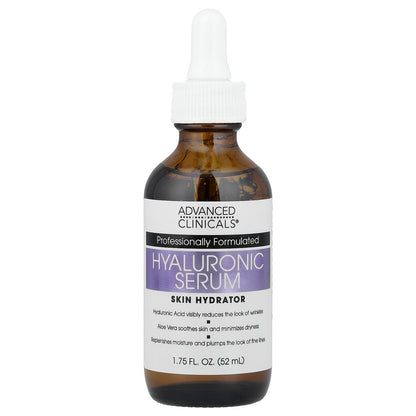 Advanced Clinicals, Hyaluronic Serum, 1.75 fl oz (52 ml)