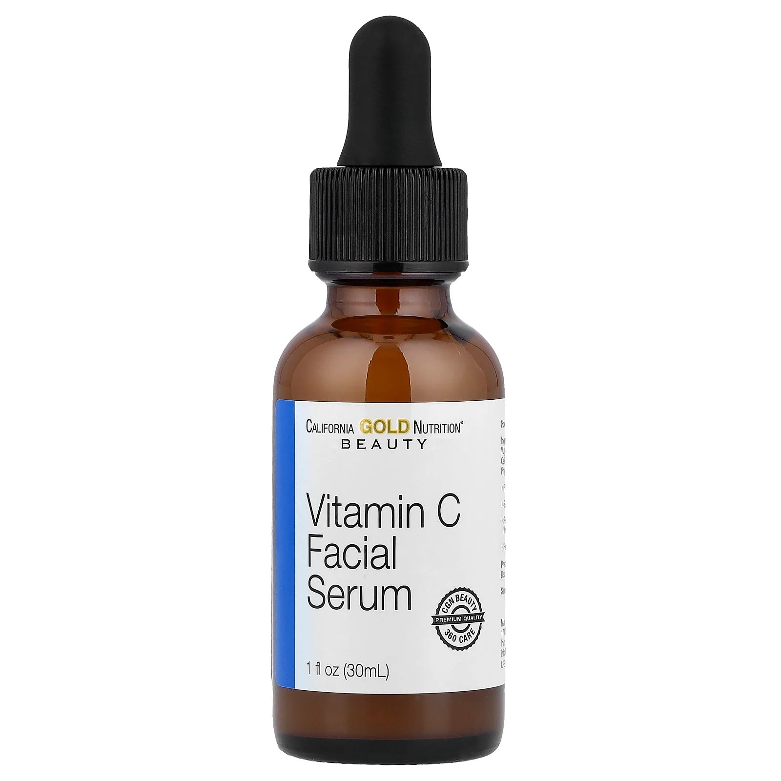 California Gold Nutrition, Beauty, Age Refining Vitamin C Facial Serum, 1 fl oz (30 ml)